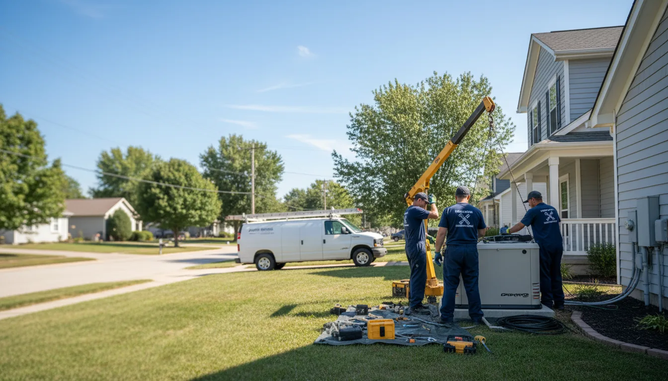 Generator Installation in West Point, IL near me